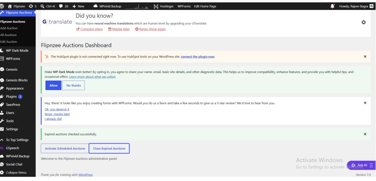 Automating Auction Maintenance with WordPress Cron