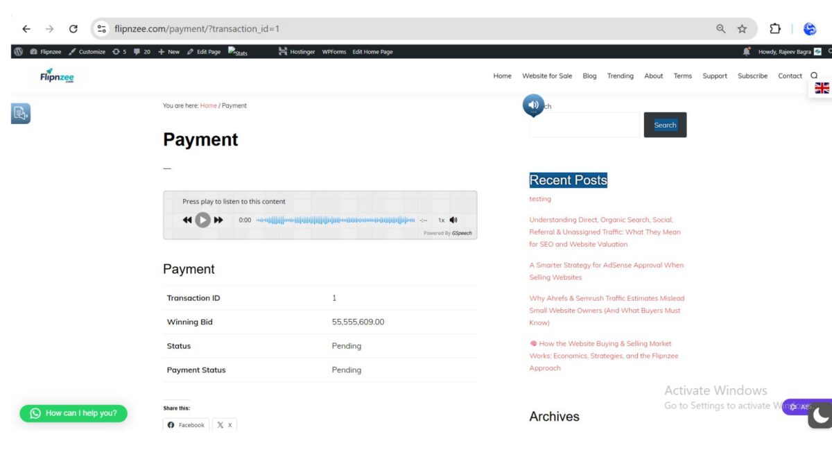 payment management